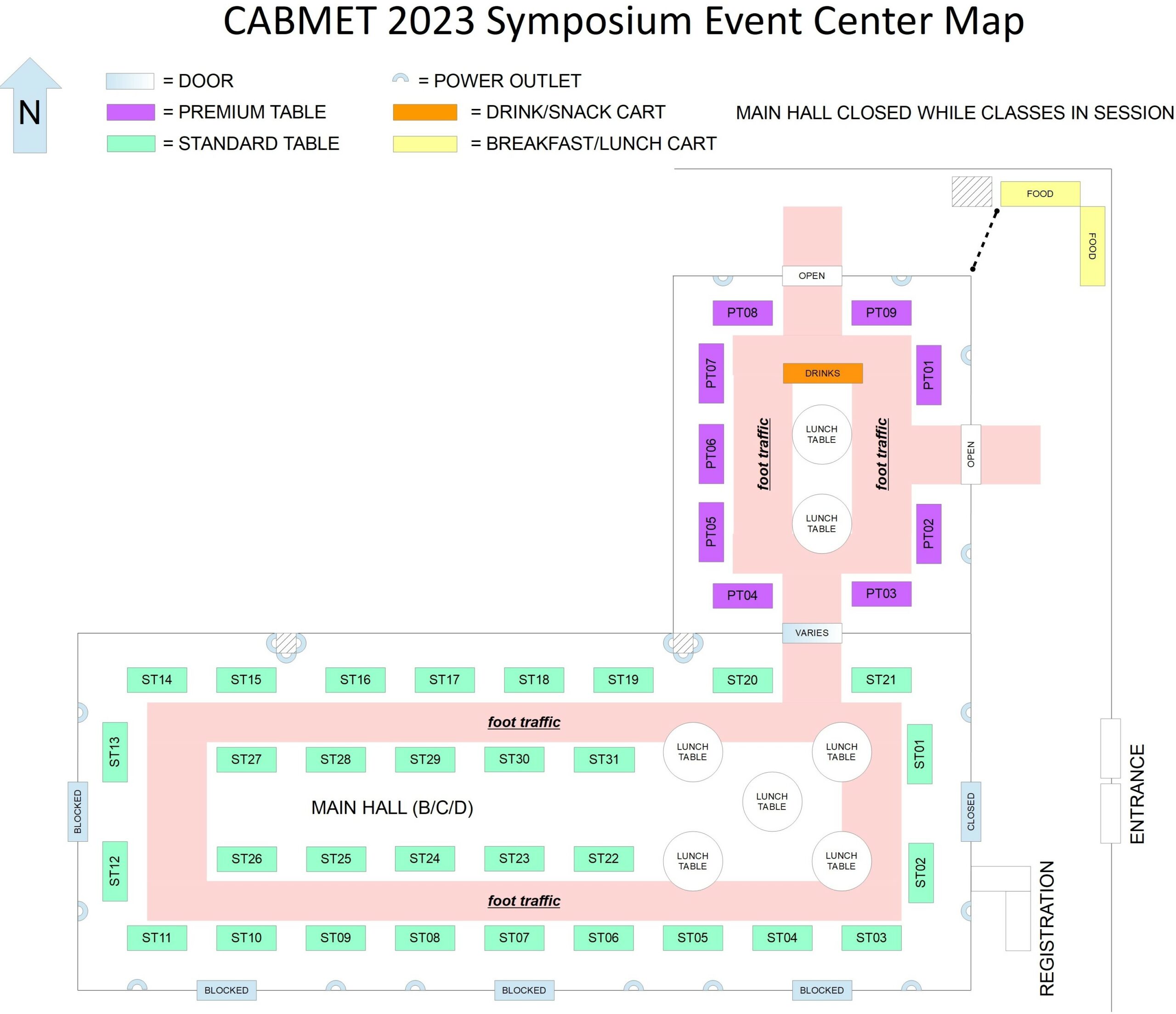 2023 Symposium Event Center Map