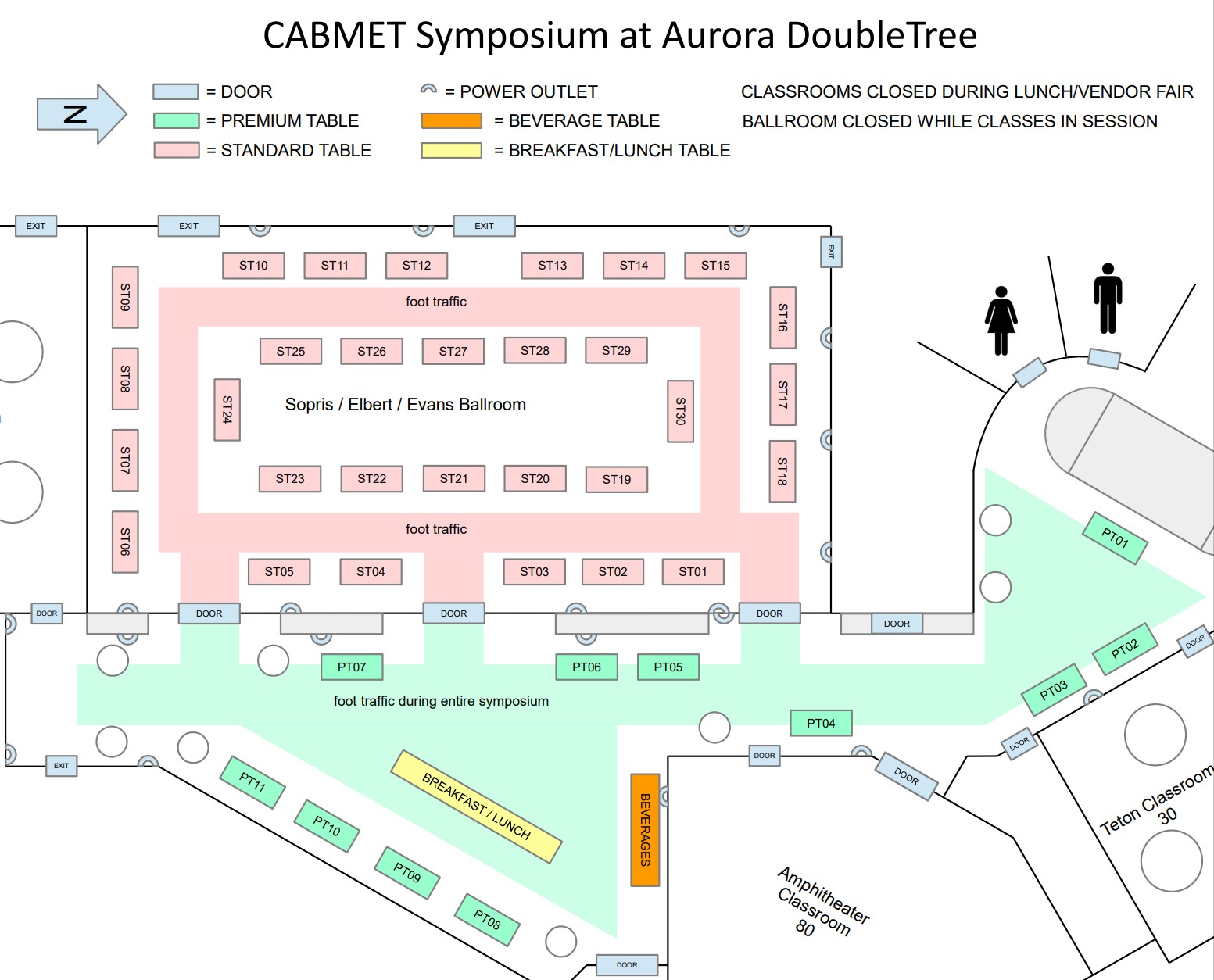 2024 Symposium Event Center Map